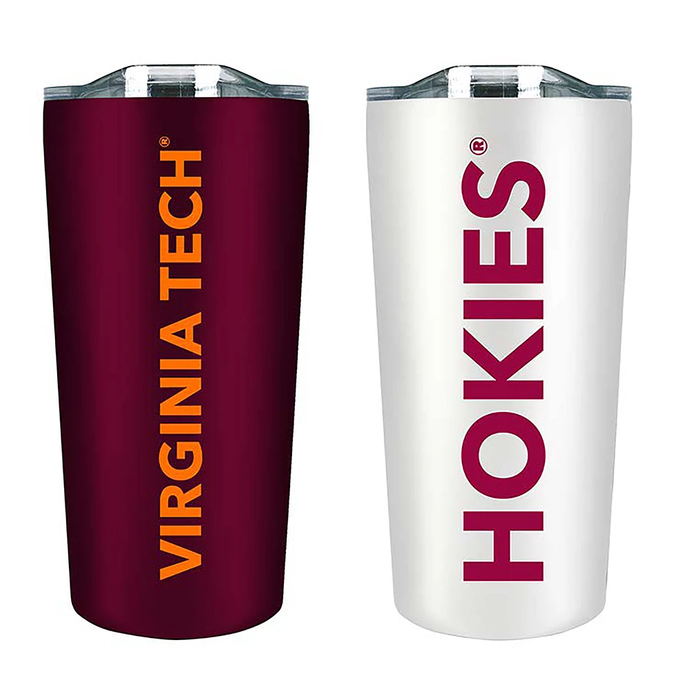 Virginia Tech Hokies 18oz. Soft Touch Tumbler Two-Piece Set