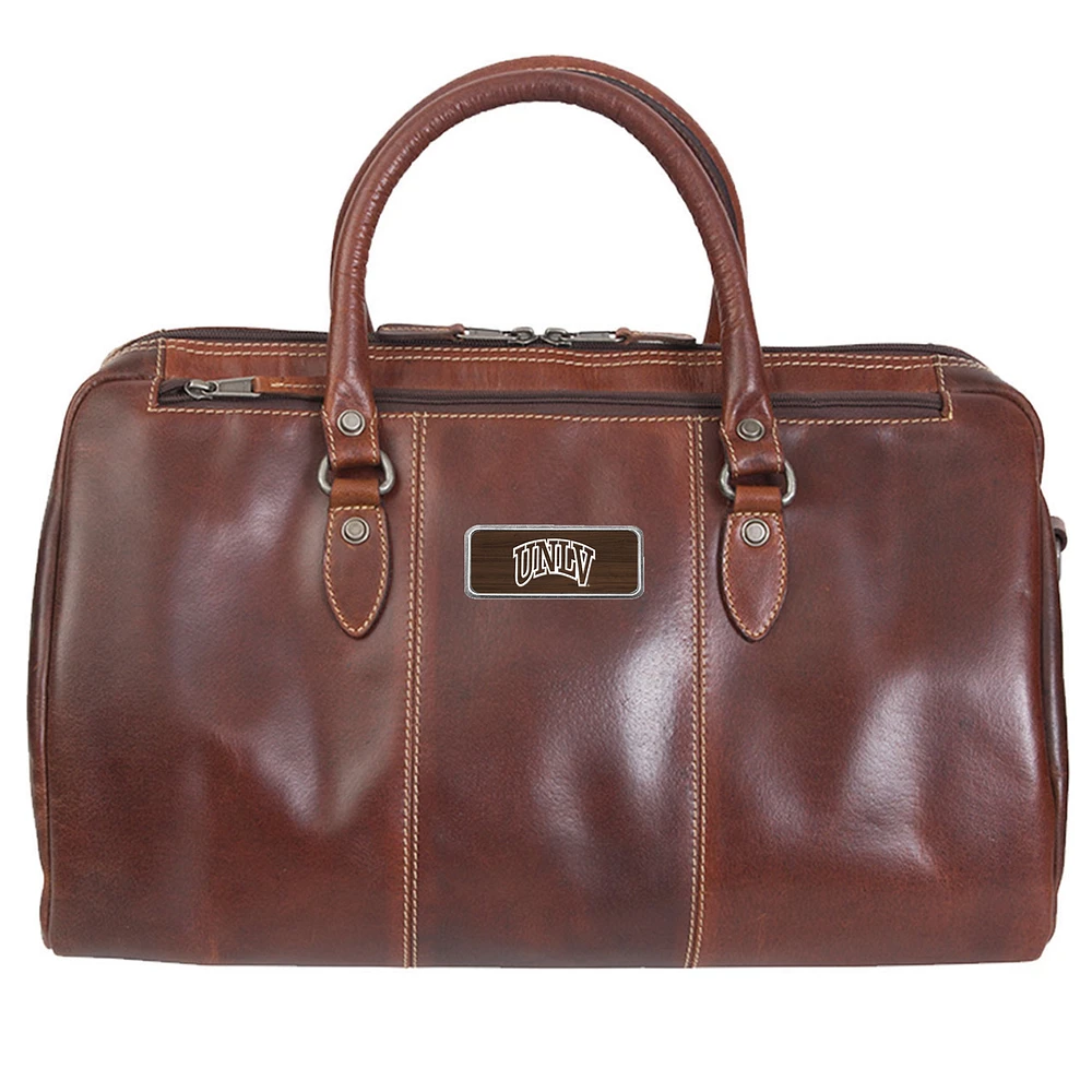Brown UNLV Rebels Logo Plate Niagara Canyon Duffel Bag