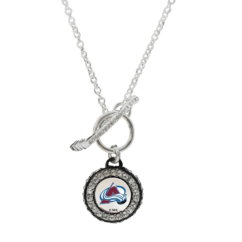Women's Colorado Avalanche Swarovski Necklace
