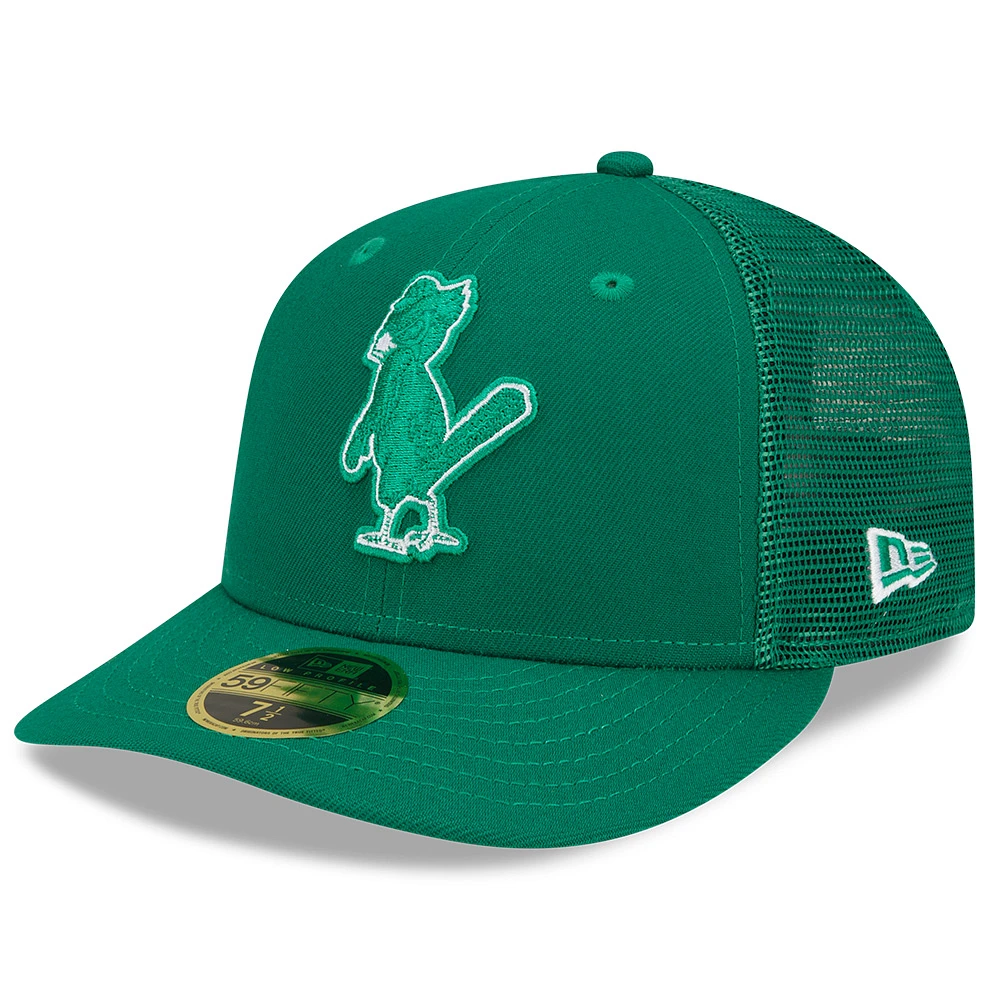 Men's New Era Green St. Louis Cardinals 2022 St. Patrick's Day Low Profile 59FIFTY Fitted Hat