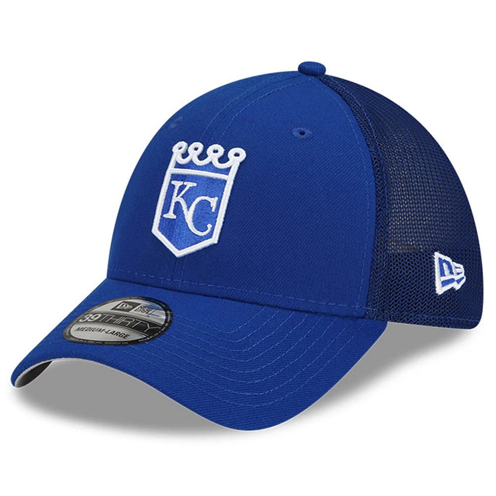Men's New Era Royal Kansas City Royals 2023 Batting Practice 39THIRTY Flex Hat