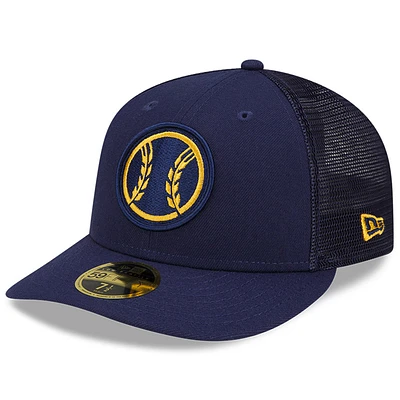 Men's New Era Navy Milwaukee Brewers 2023 Batting Practice 59FIFTY Fitted Hat