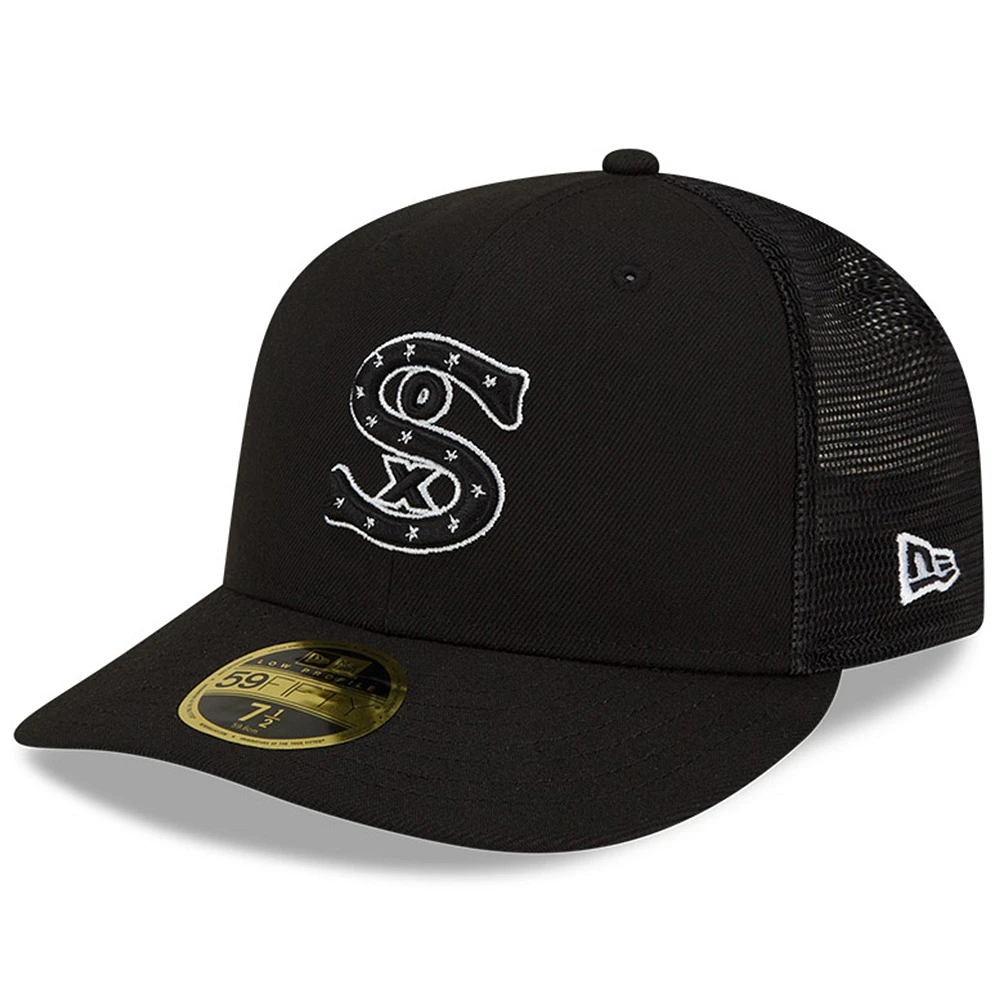 Men's New Era Black Chicago White Sox 2023 Batting Practice 59FIFTY Fitted Hat