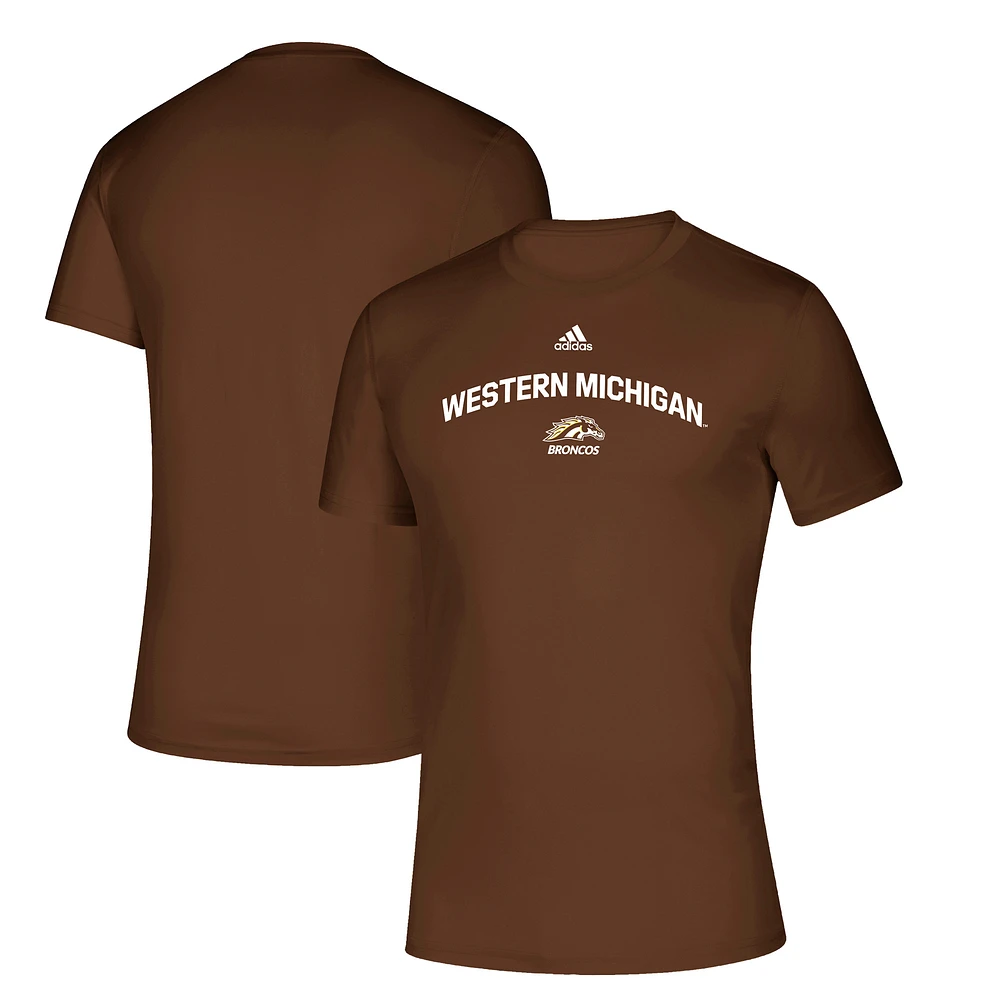 Men's adidas Brown Western Michigan Broncos Creator T-Shirt
