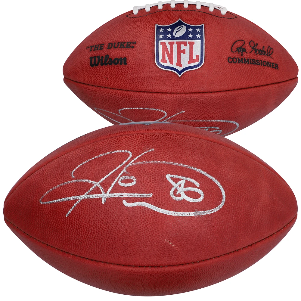 Hines Ward Pittsburgh Steelers Autographed Wilson Duke Full Color Pro Football