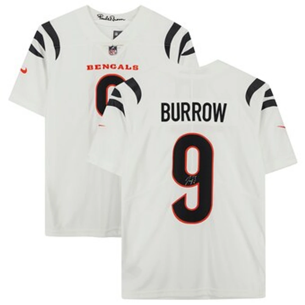 Joe Burrow Cincinnati Bengals Autographed Nike White Vapor Limited Jersey