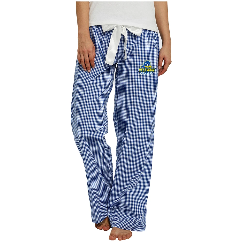 Women's Concepts Sport Royal/White Delaware Fightin' Blue Hens Tradition Lightweight Lounge Pants