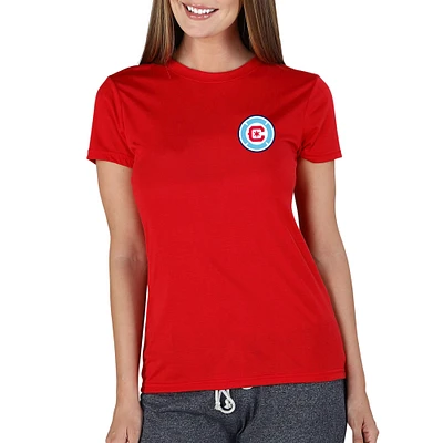 Women's Concepts Sport Red Chicago Fire Marathon Top