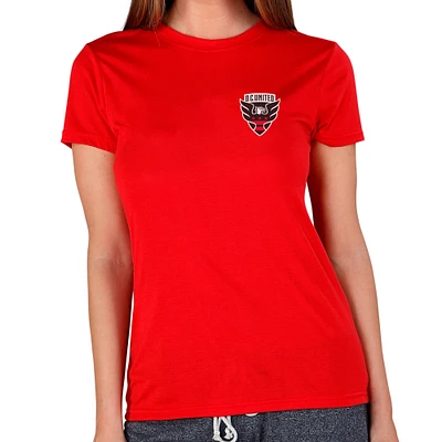 Women's Concepts Sport Red D.C. United Marathon Top