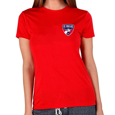 Women's Concepts Sport Red FC Dallas Marathon Top