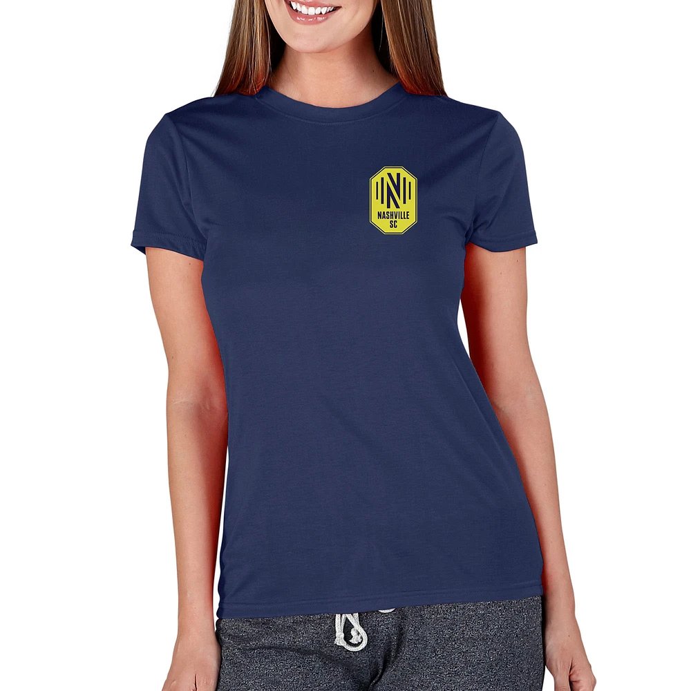 Women's Concepts Sport Navy Nashville SC Marathon Top