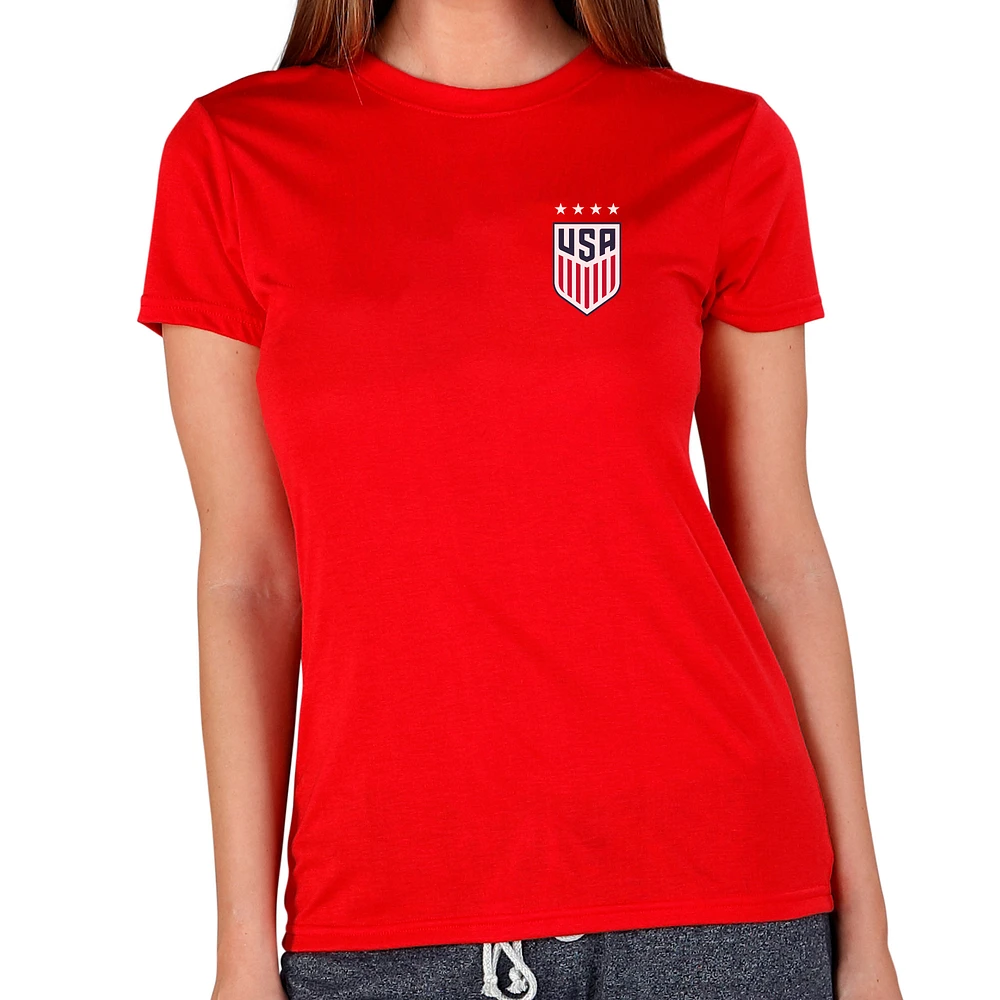 Women's Concepts Sport Red USWNT Marathon Top