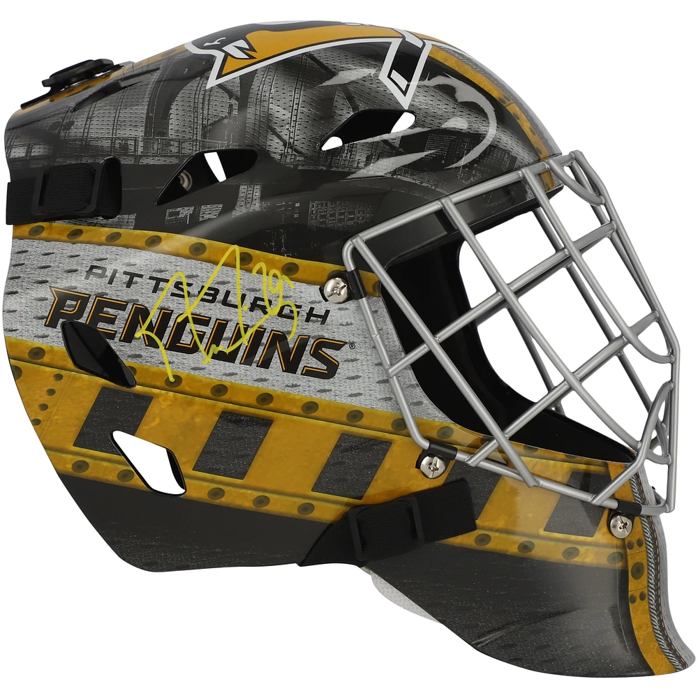 Marc-Andre Fleury Pittsburgh Penguins Autographed Replica Goalie Mask