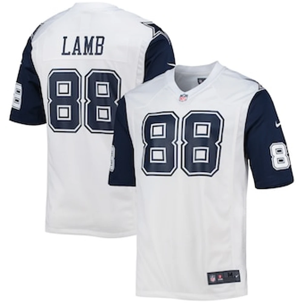 Men's Nike CeeDee Lamb White Dallas Cowboys Alternate Game Team Jersey