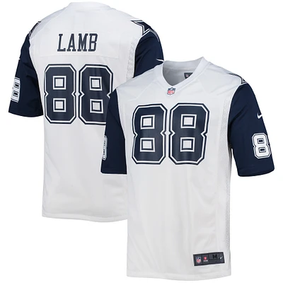 Men's Nike CeeDee Lamb White Dallas Cowboys Alternate Game Team Jersey