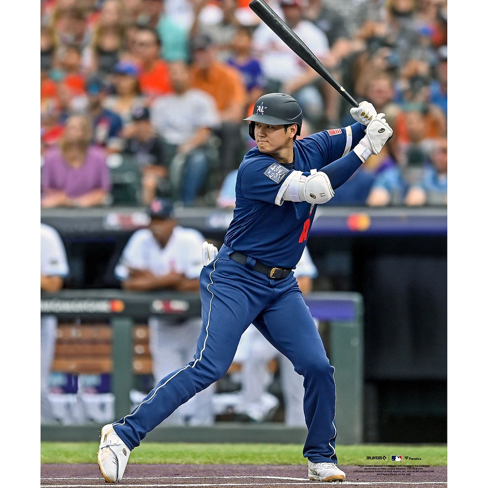 Shohei Ohtani Los Angeles Angels Unsigned 2021 ASG Hitting Photograph