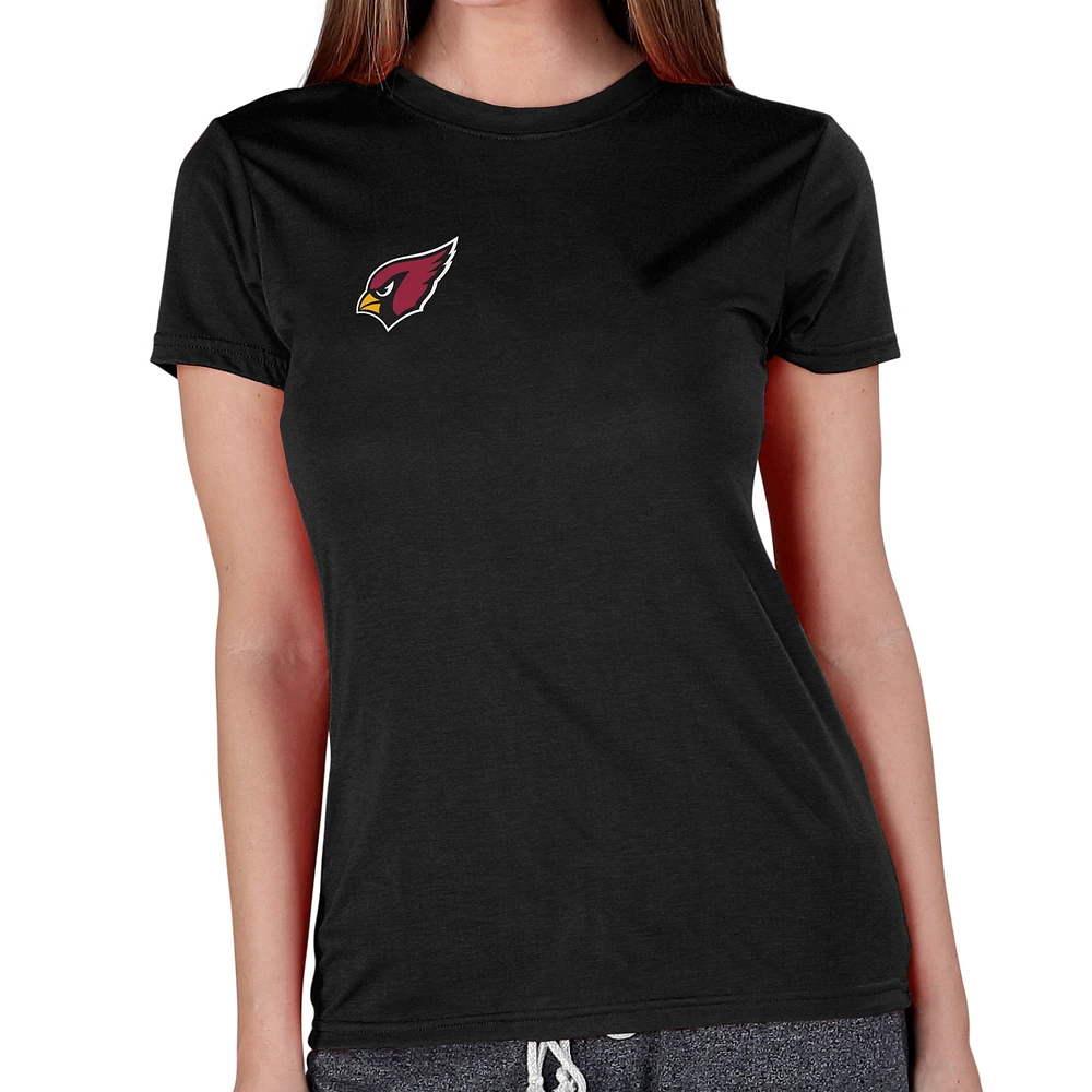 Women's Concepts Sport Black Arizona Cardinals Marathon Knit Lounge Top