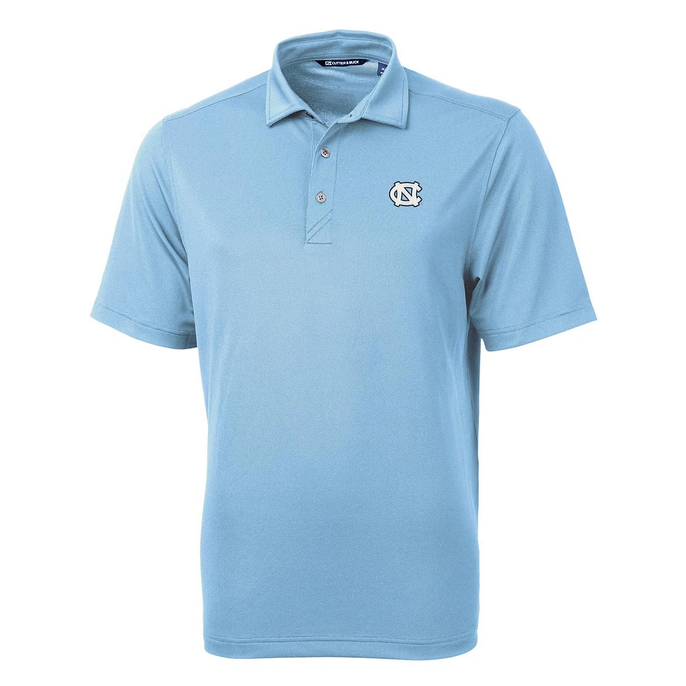 Men's Cutter & Buck Carolina Blue North Tar Heels Virtue Eco Pique Recycled Polo