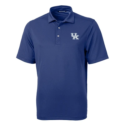 Men's Cutter & Buck Royal Kentucky Wildcats Virtue Eco Pique Recycled Polo