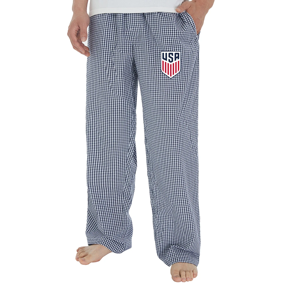Men's Concepts Sport Navy/White USMNT Tradition Woven Pants