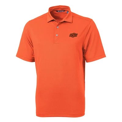 Men's Cutter & Buck Oklahoma State Cowboys Big Tall Virtue Eco Pique Recycled Polo