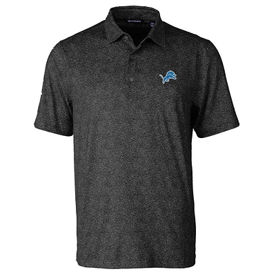 Men's Cutter & Buck Detroit Lions Pike Constellation Print Stretch Polo