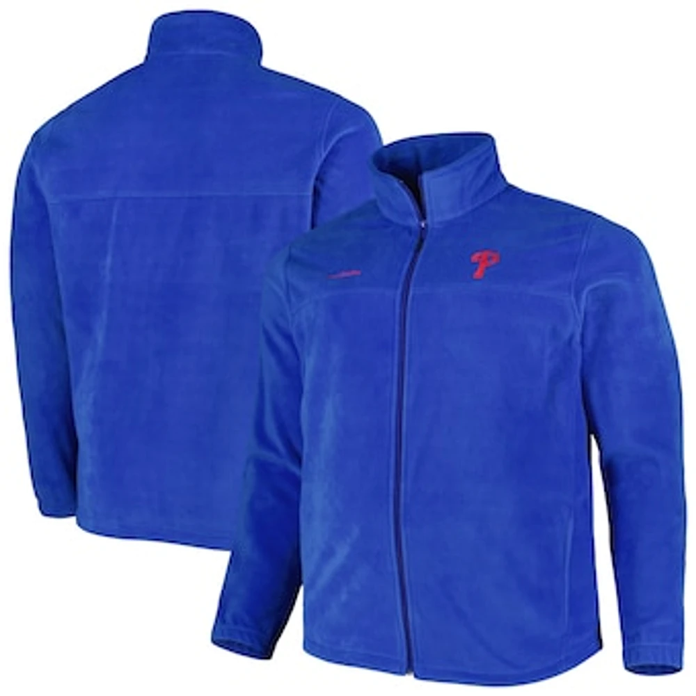 Men's Columbia Royal Philadelphia Phillies Big & Tall Steens Mountain Full-Zip Jacket