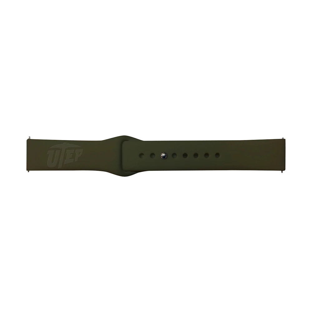 Hunter Green UTEP Miners Samsung 22mm Watch Band