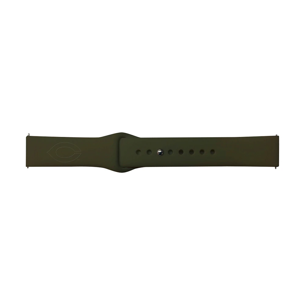 Hunter Green Chicago Maroons Samsung 22mm Watch Band