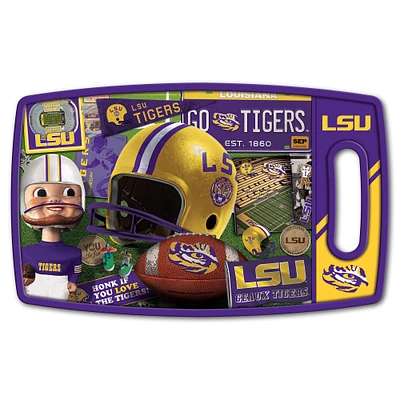 LSU Tigers Retro Series Cutting Board