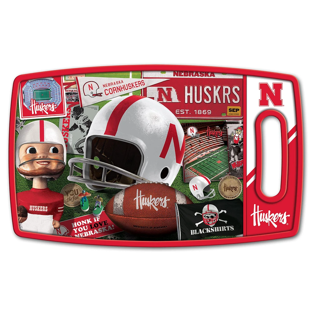 Nebraska Huskers Retro Series Cutting Board