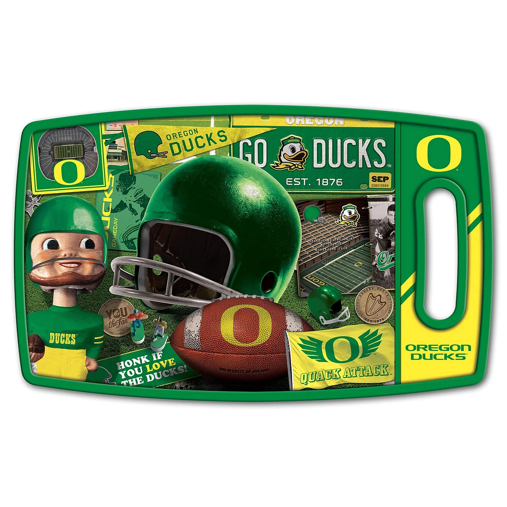Oregon Ducks Retro Series Cutting Board