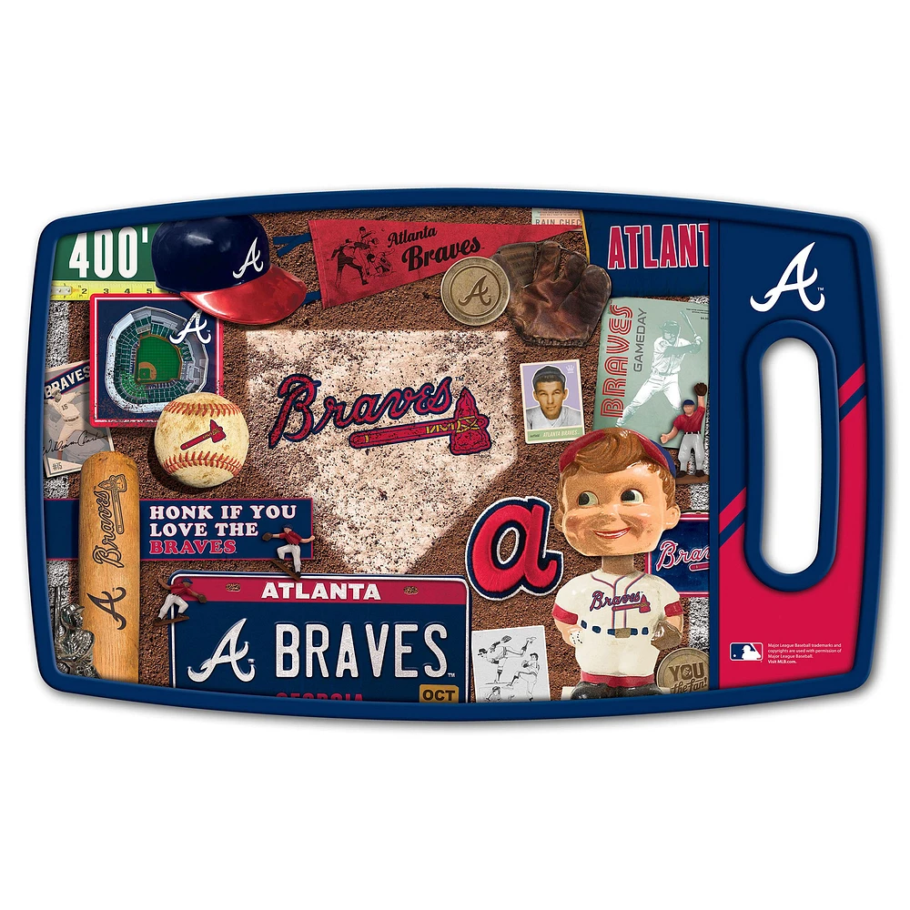 Atlanta Braves Retro Series Cutting Board