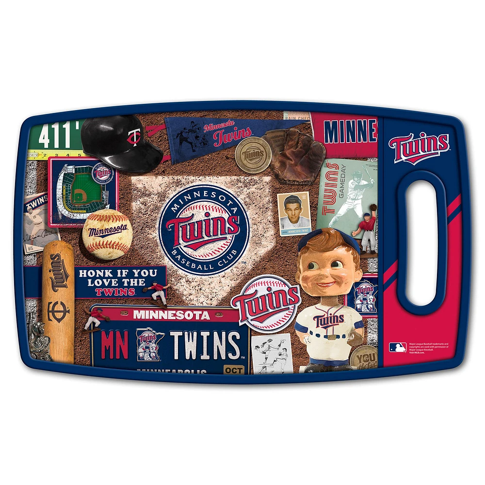 Minnesota Twins Retro Series Cutting Board