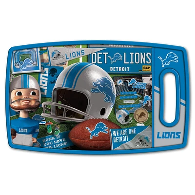 Detroit Lions Retro Series Cutting Board