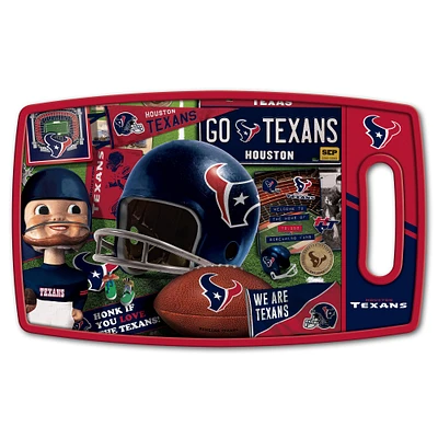 Houston Texans Retro Series Cutting Board