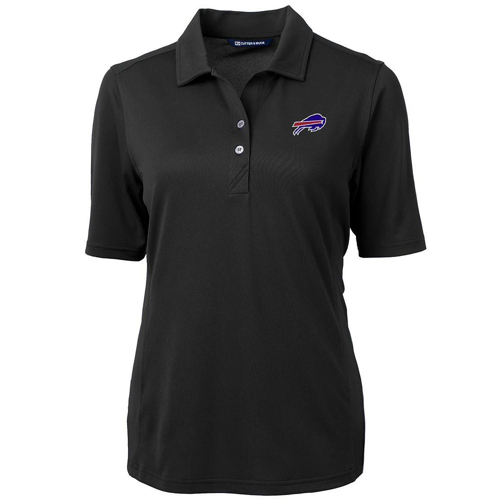 Women's Cutter & Buck Buffalo Bills Virtue Eco Pique Recycled Polo