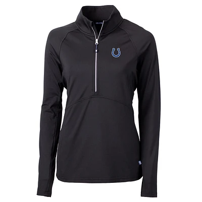 Women's Cutter & Buck Indianapolis Colts Adapt Eco Knit Half-Zip Pullover Jacket