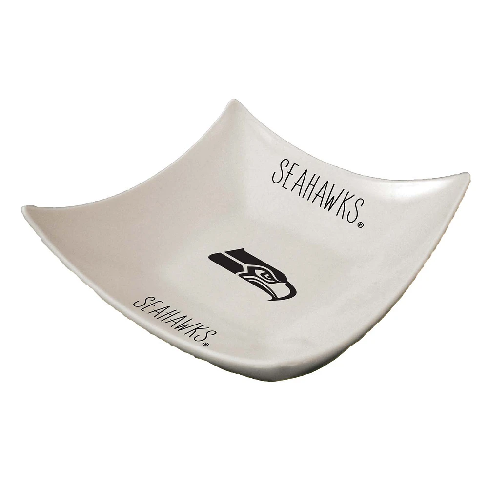 Seattle Seahawks Artisan Square Bowl