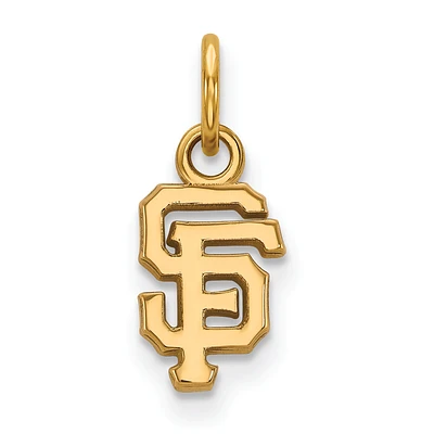 Women's San Francisco Giants 10k Yellow Gold Extra Small Pendant