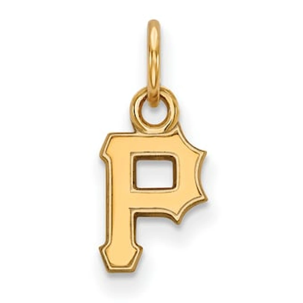 Women's Pittsburgh Pirates 10k Yellow Gold Extra Small Pendant