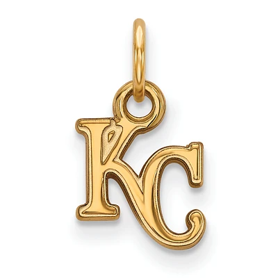 Women's Kansas City Royals 10k Yellow Gold Extra Small Pendant