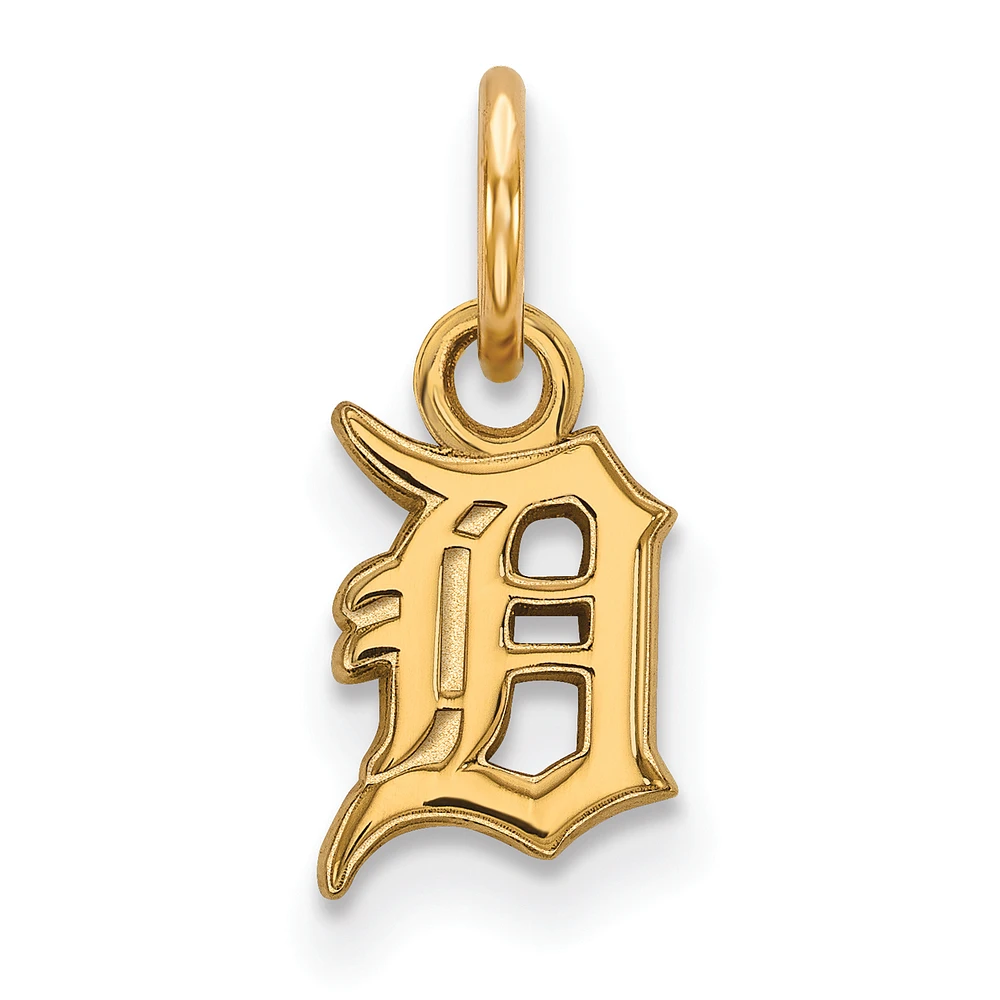 Women's Detroit Tigers 10k Yellow Gold Extra Small Pendant