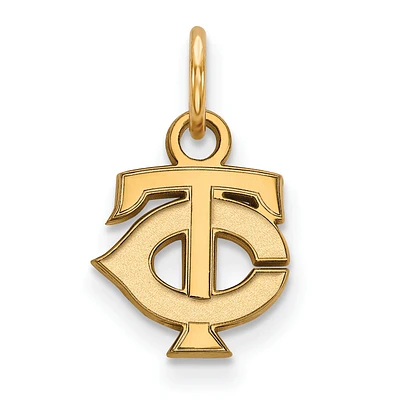 Women's Minnesota Twins 10k Yellow Gold Extra Small Pendant