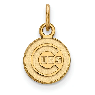 Women's Chicago Cubs 14k Yellow Gold Extra Small Pendant