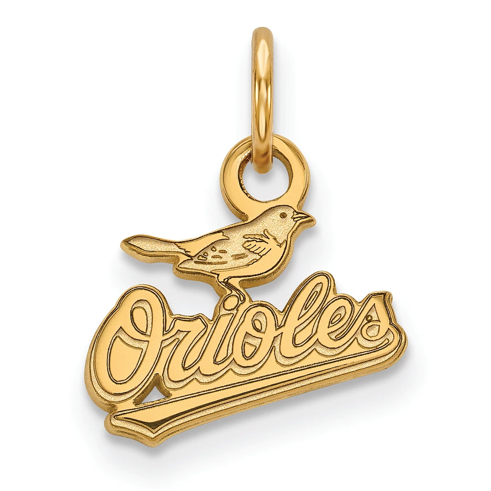 Women's Baltimore Orioles 14k Yellow Gold Extra Small Pendant