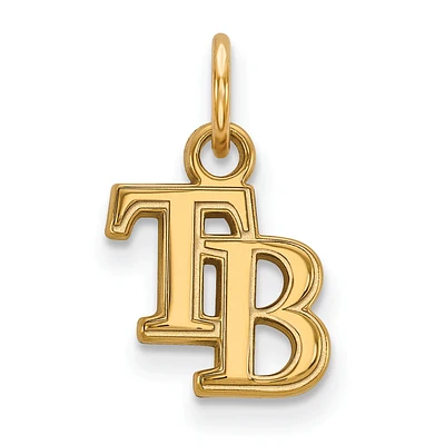 Women's Tampa Bay Rays 14k Yellow Gold Extra Small Pendant