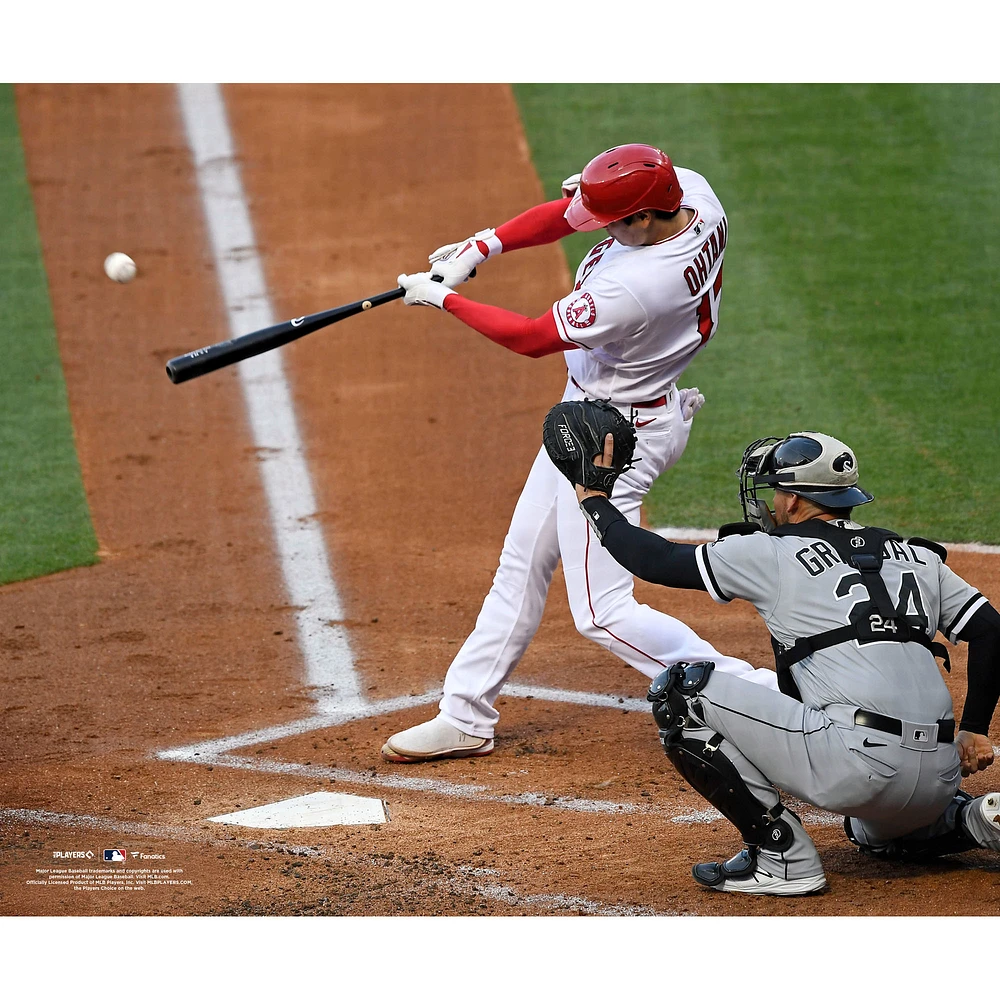 Shohei Ohtani Los Angeles Angels Unsigned Home Run Photograph