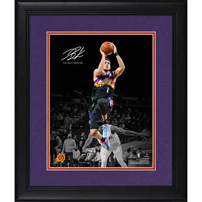 Devin Booker Phoenix Suns Facsimile Signature Framed 11" x 14" Spotlight Photograph