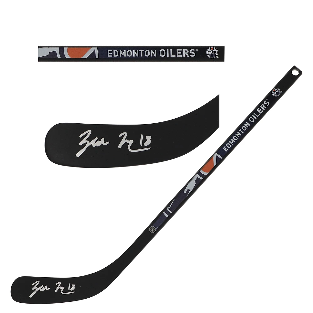 Zach Hyman Edmonton Oilers Autographed Mini Composite Hockey Stick